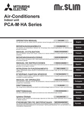 Mitsubishi Electric Mr.SLIM PCA-M71 HA Bedieningshandleiding