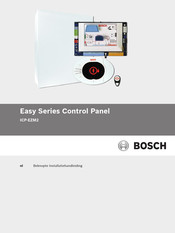 Bosch Easy Series Installatiehandleiding