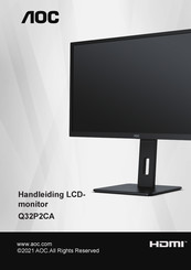 AOC Q32P2CA Handleiding