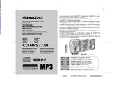 Sharp CD-MPS777H Gebruiksaanwijzing