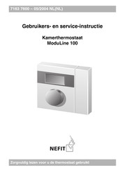 Nefit ModuLine 100 Gebruikers- En Servicehandleiding