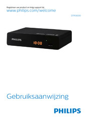 Philips DTR3000 Gebruiksaanwijzing