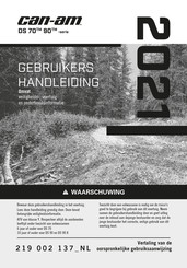 Can-Am DS 70 2021 Series Gebruikershandleiding