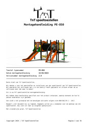 TNT PE-850 Montagehandleiding