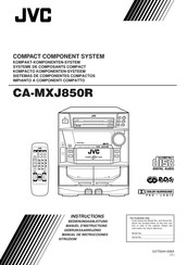 JVC CA-MXJ850R Gebruiksaanwijzing