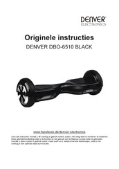 Denver Electronics DBO-6510 Originele Instructies