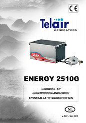 Telair ENERGY 2510G Gebruiks- En Onderhoudshandleiding