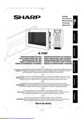 Sharp R-74ST Gebruiksaanwijzing