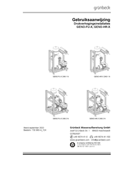 Grunbeck GENO-FU-X 2/40-2 N Gebruiksaanwijzing