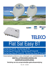 Teleco Flat Sat Easy BT 65 Installatiehandleiding En Gebruiksaanwijzing