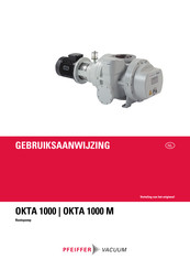 Pfeiffer Vacuum OKTA 8000 M Gebruiksaanwijzing