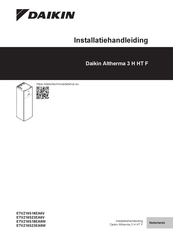 Daikin ETVZ16S18EA6V Installatiehandleiding