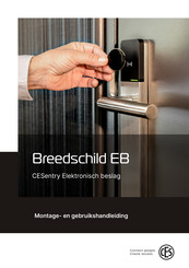 CES Breedschild EB Montage- En Gebruikshandleiding