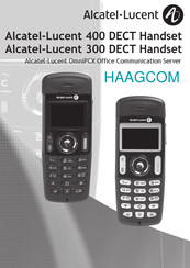 Alcatel Lucent 400 DECT Handset Gebruikershandleiding