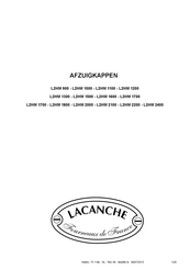 Lacanche L2HM 1100 Installatiehandleiding