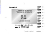 Sharp HT-X1H Gebruiksaanwijzing