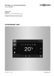 Viessmann CO1I Montage- En Servicehandleiding