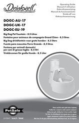 Petsafe Drinkwell DOGC-UK-17 Gebruiksaanwijzing