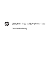 HP DesignJet T120 printer Series Gebruikershandleiding