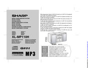 Sharp XL-MP110H Gebruiksaanwijzing