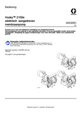 Graco Husky 2150e Bedieningshandleiding