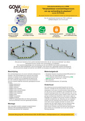 Govaplast Play GP98 Gebruikershandleiding