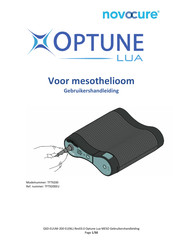 novocure Optune Lua TFT9200 Gebruikershandleiding