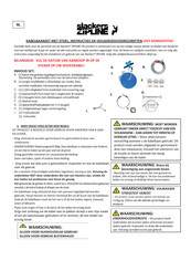 Slackers ZIPLINE SLA.480PEU Gebruikershandleiding
