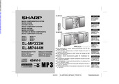 Sharp XL-MP333H Gebruiksaanwijzing