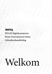 BenQ Home Entertainment PE5120 Gebruikershandleiding