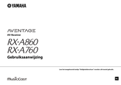 Yamaha AVENTAGE RX-A860 Gebruiksaanwijzing