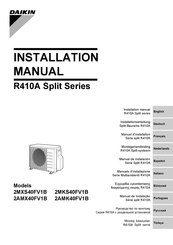 Daikin 2AMX40FV1B Montagehandleiding