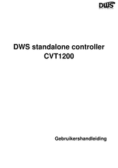 DWS CVT1200 Gebruikershandleiding