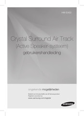 Samsung Crystal Surround Air Track Gebruikershandleiding