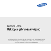 Samsung Omnia Beknopte Gebruiksaanwijzing