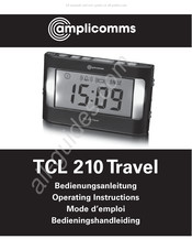 Amplicomms TCL 210 Travel Bedieningshandleiding