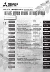 Mitsubishi Electric MSZ-LN18VGR Bedieningsinstructies