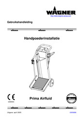 WAGNER Prima Airfluid Gebruikershandleiding