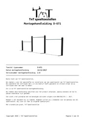 TNT D-671 Montagehandleiding