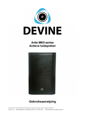 Devine Artis 12A MKII Gebruiksaanwijzing