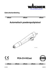 WAGNER PEA-C4-HiCoat Gebruikershandleiding