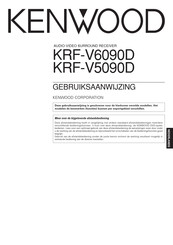 Kenwood KRF-V5090D Gebruiksaanwijzing