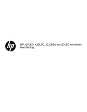 HP x22LED Handleiding