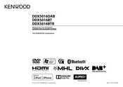 Kenwood DDX5016BTR Gebruiksaanwijzing