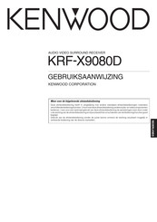 Kenwood KRF-X9080D Gebruiksaanwijzing