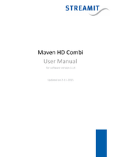 Streamit Maven HD Combi Handleiding