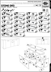 meubar STONE DR3 Montagehandleiding