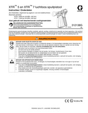 Graco XTR 5 Gebruiksaanwijzing