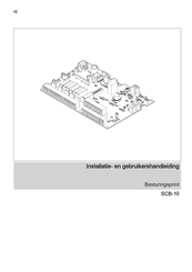 De Dietrich SCB-10 Installatie- En Gebruikershandleiding