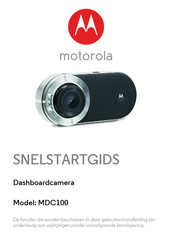 Motorola MDC100 Snelstartgids